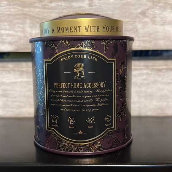 Enjoy Your Life Twilight Lavender Candle 100% Natural Cotton Wick Burn 60-65 Hrs - Picture 5 of 7